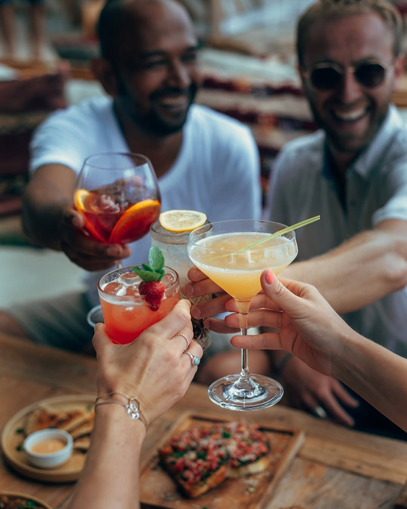 Cocktails at La Cala Beach Club