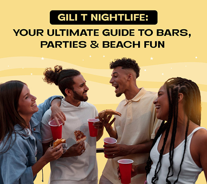 Party at Night club in Gili Trawangan