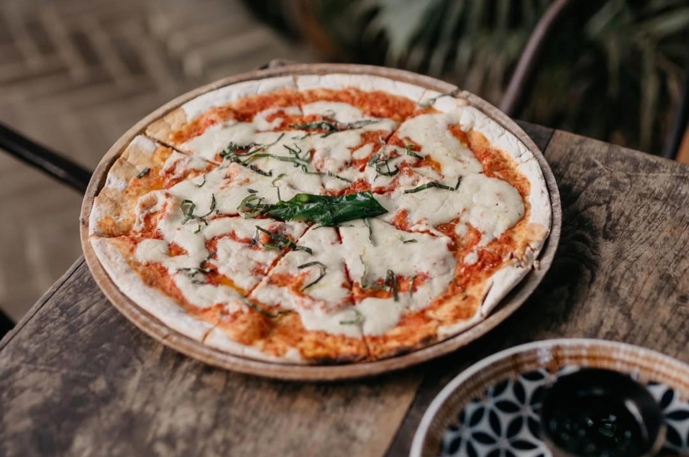 Pizza from La Baracca restaurant