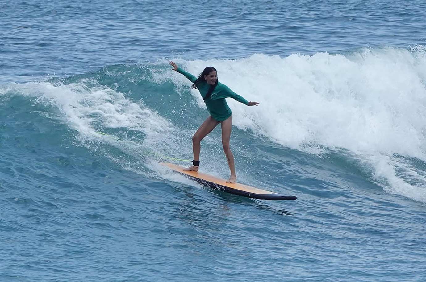 Trainings on the waves from Bali Surf School.Pro