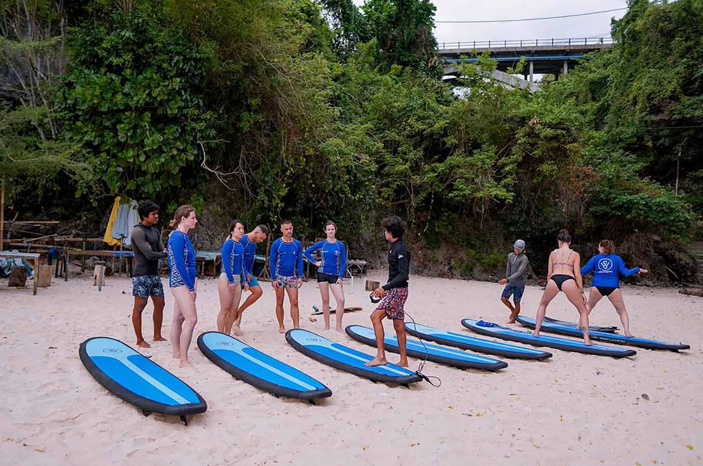 Salty Water Surf School - surfing classes