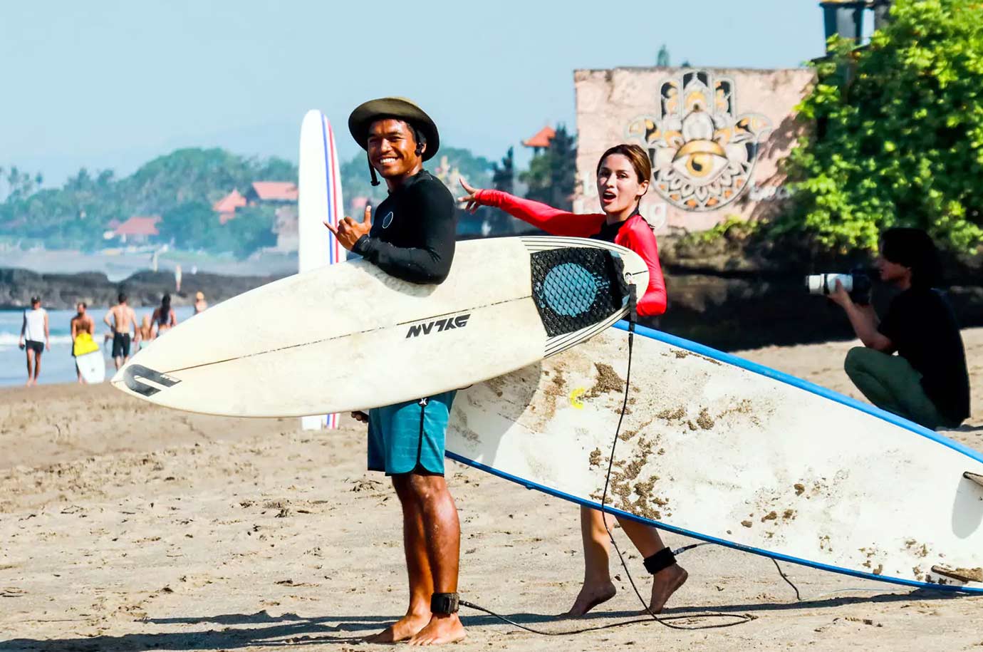 Surfers from Sea N surf — Surf School