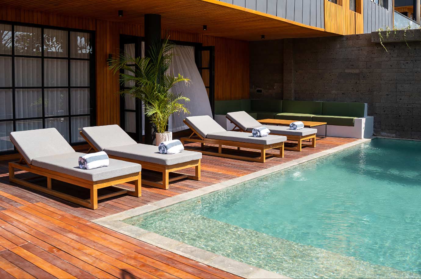 Swimming pool in SwellWomen Bali Retreat