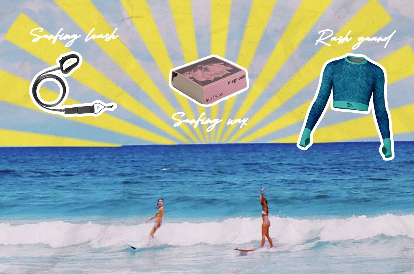Three main surfing tools for surfers in Bali