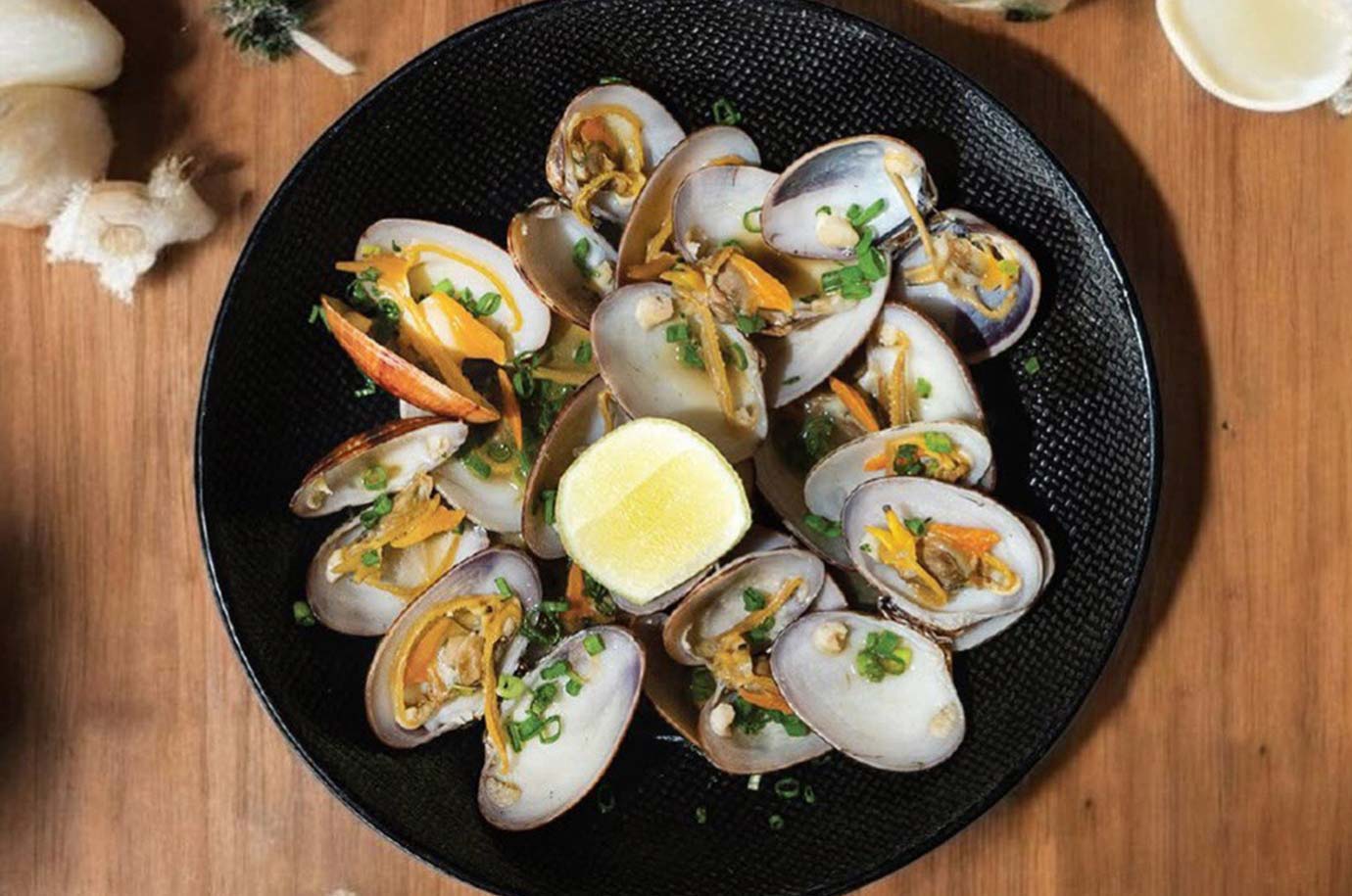 Mussels from Enso Canggu restaurant