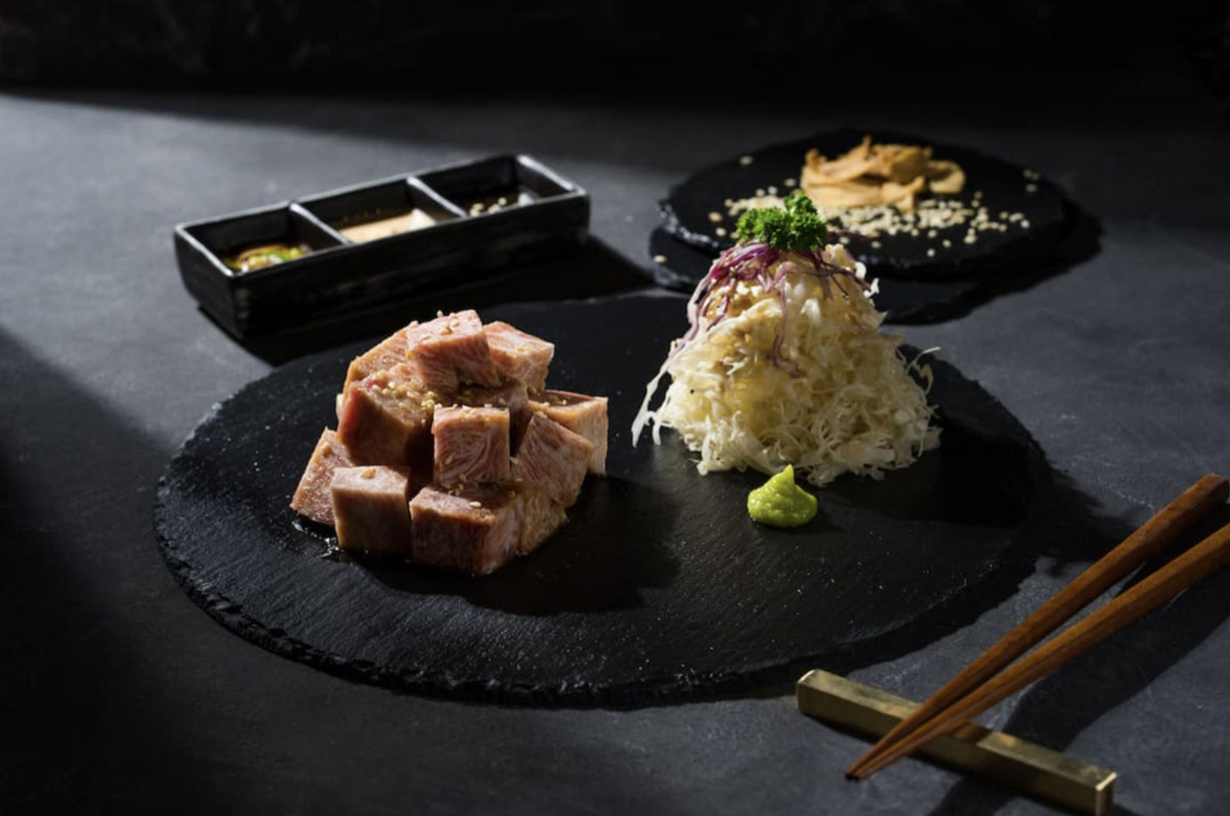 Japanese food from Shichirin Canggu restaurant