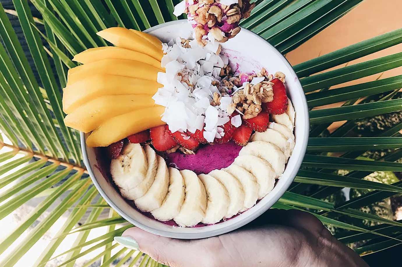 Bowl with fruits and nuts from The Alleyway Shack