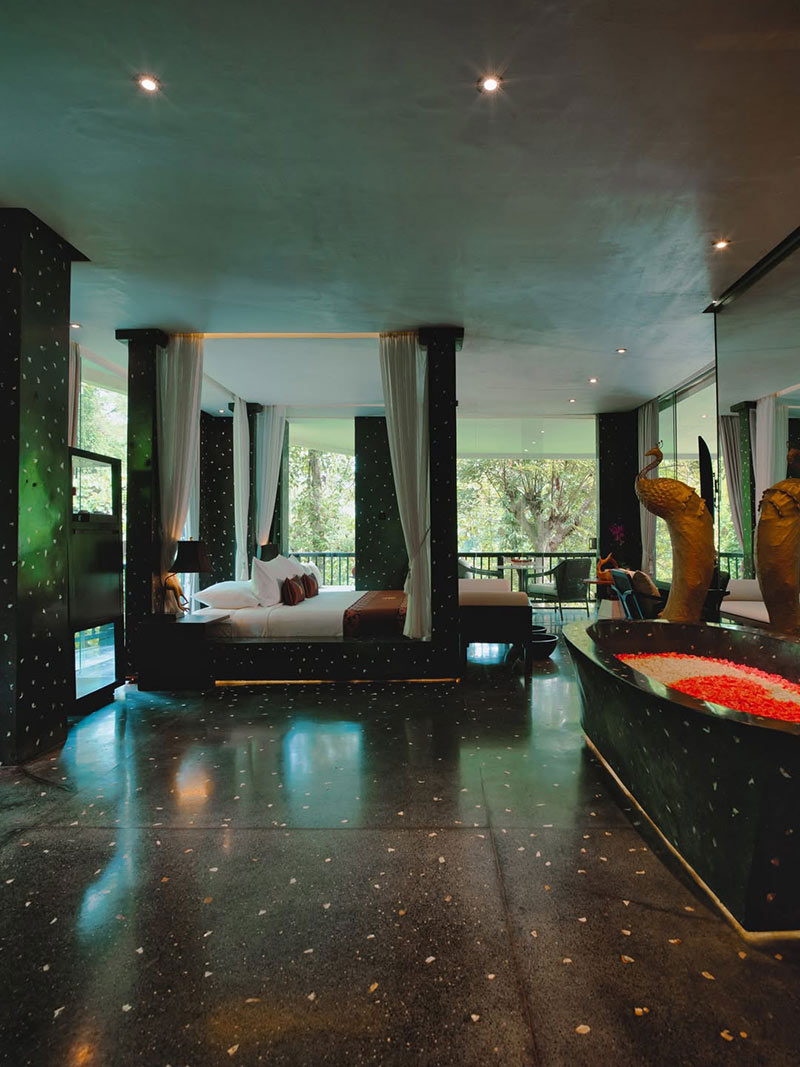 Bedroom from Hanging Gardens of Bali hotel