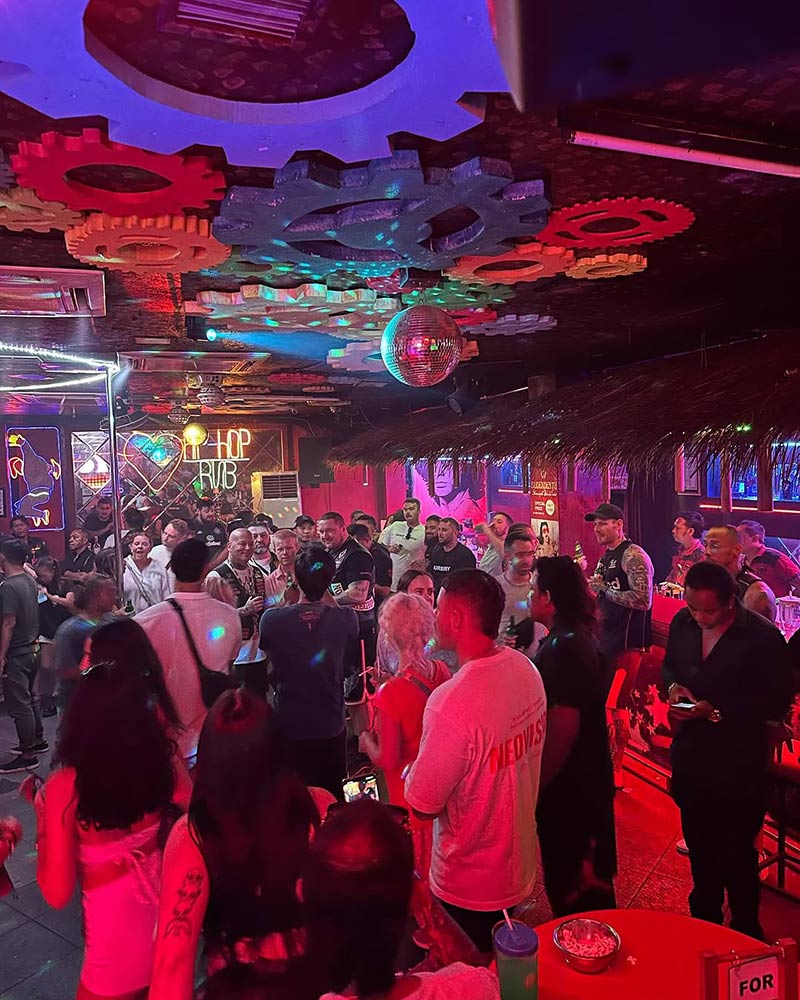 Engine Room club full of visitors