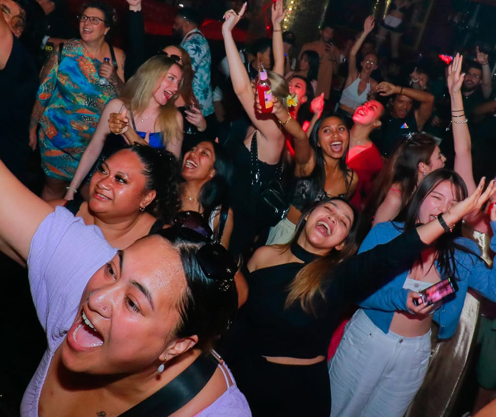 Women on the Party in Sky Garden Bali