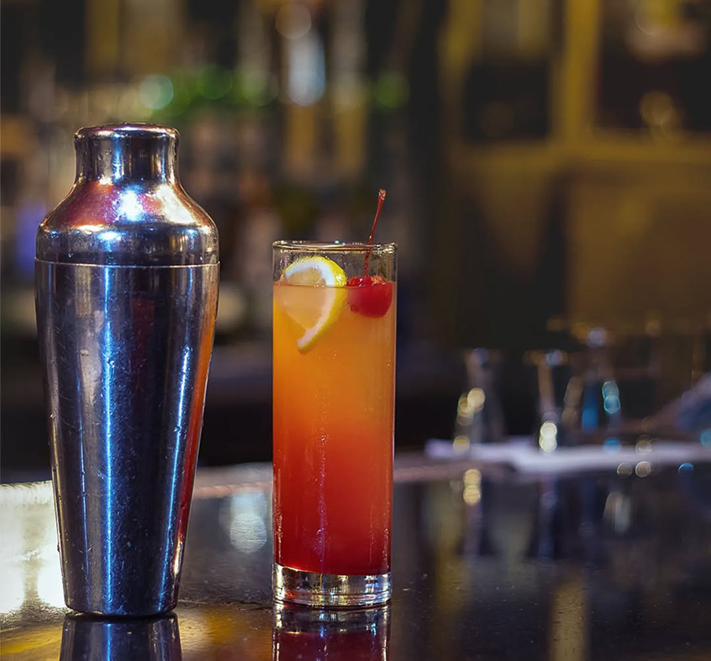Cocktail from Sky Garden Bali