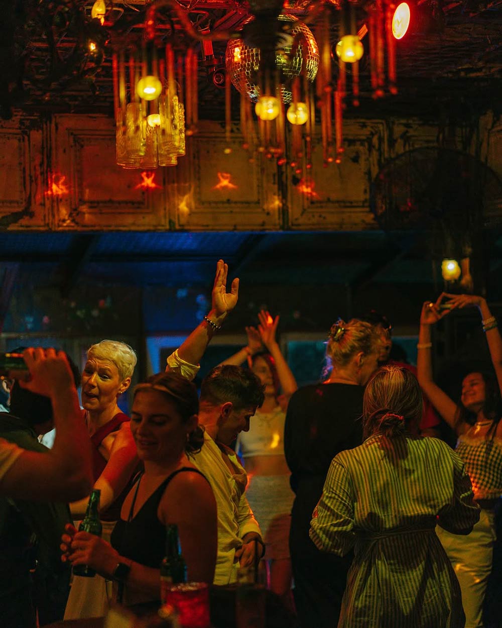 Party in No Más club, Ubud