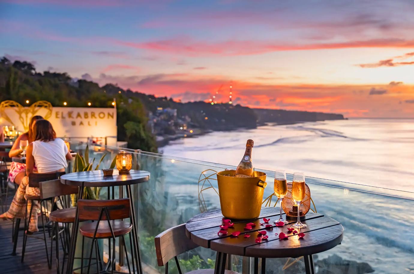 Romantic dinner in El Kabron