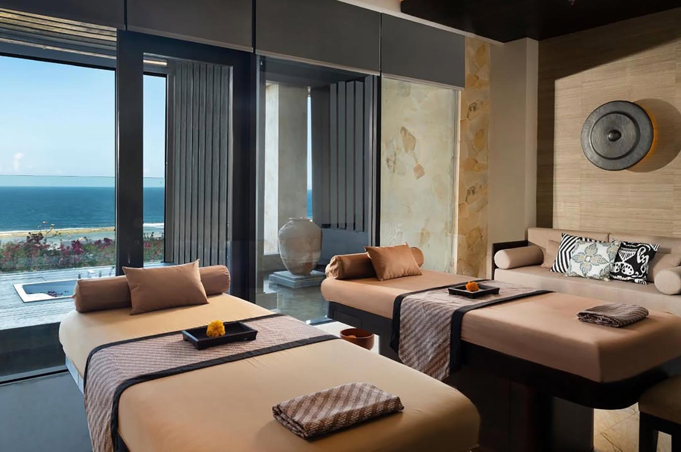 Room with the view from The Apurva Spa