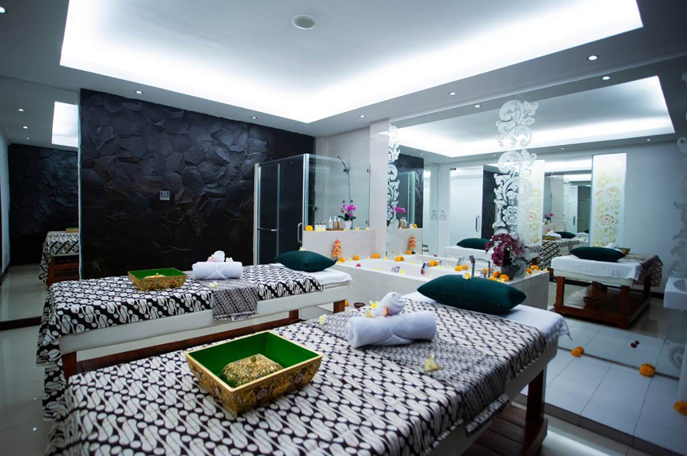 Interior of the Zahra Luxury Spa