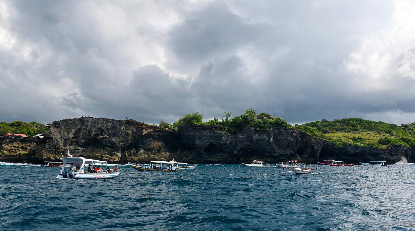 Blue Lagoon beach in Bali