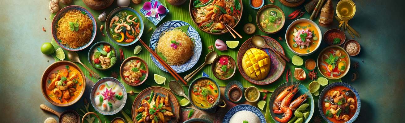 Best Thai restaurant in Bali - dishes