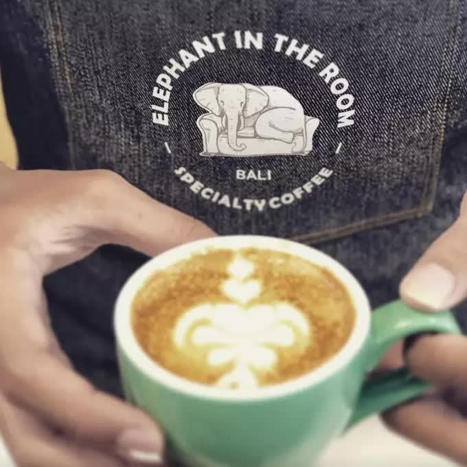 Elephant in the Room - coffee in the hands