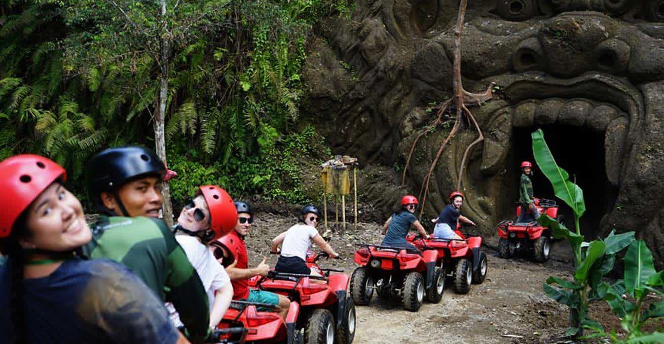 Gorilla Cave Ubud - one of the best places for ATV ride