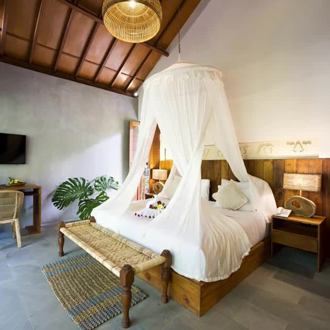Bedroom at Kalapa Resort & Yoga Retreat