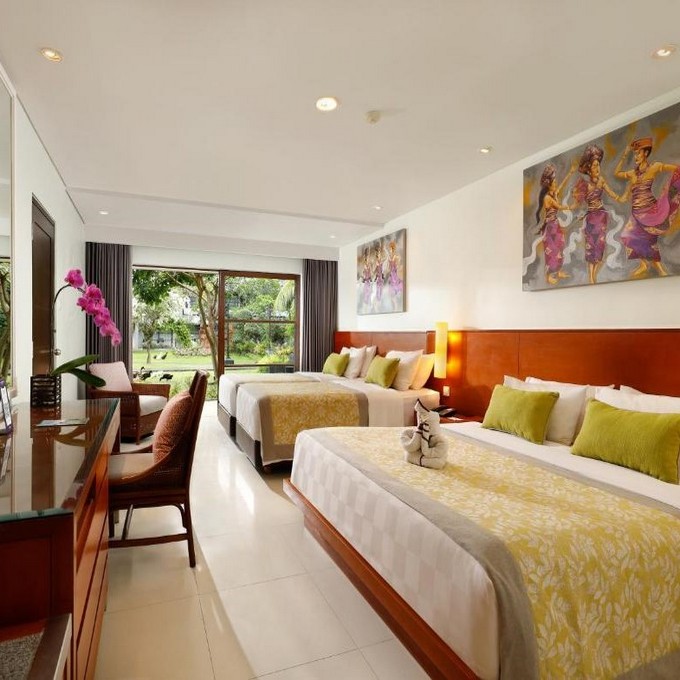Bedroom interior of Bali Dynasty Resort