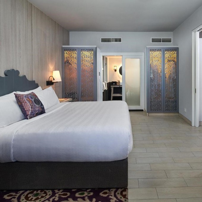 Bedroom interior of Hard Rock Hotel & Resort Bali