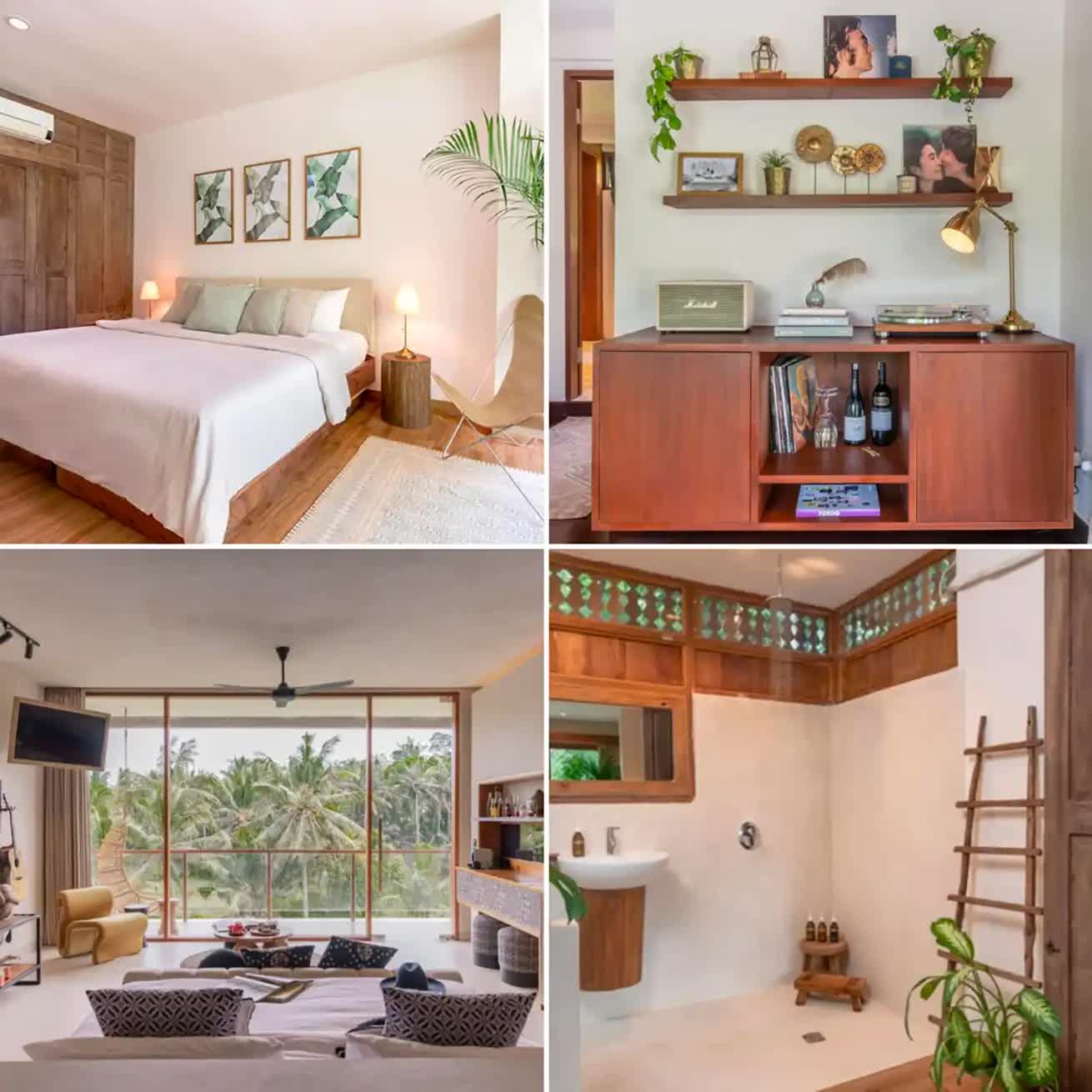 All kinds of room interiors in Soulshine Bali