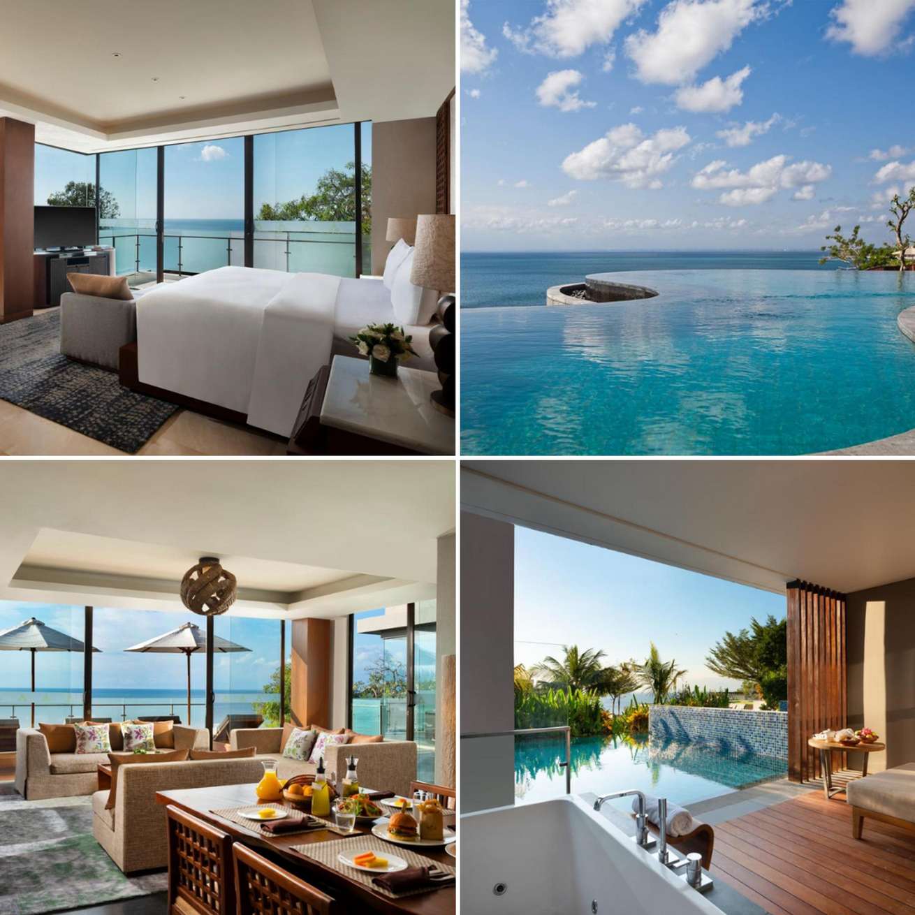 Anantara Bali Resort collage of photos