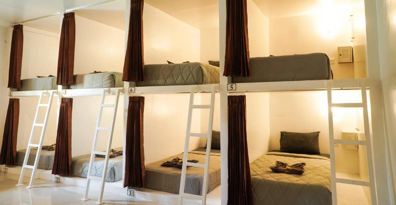 Shared bedroom in hostel