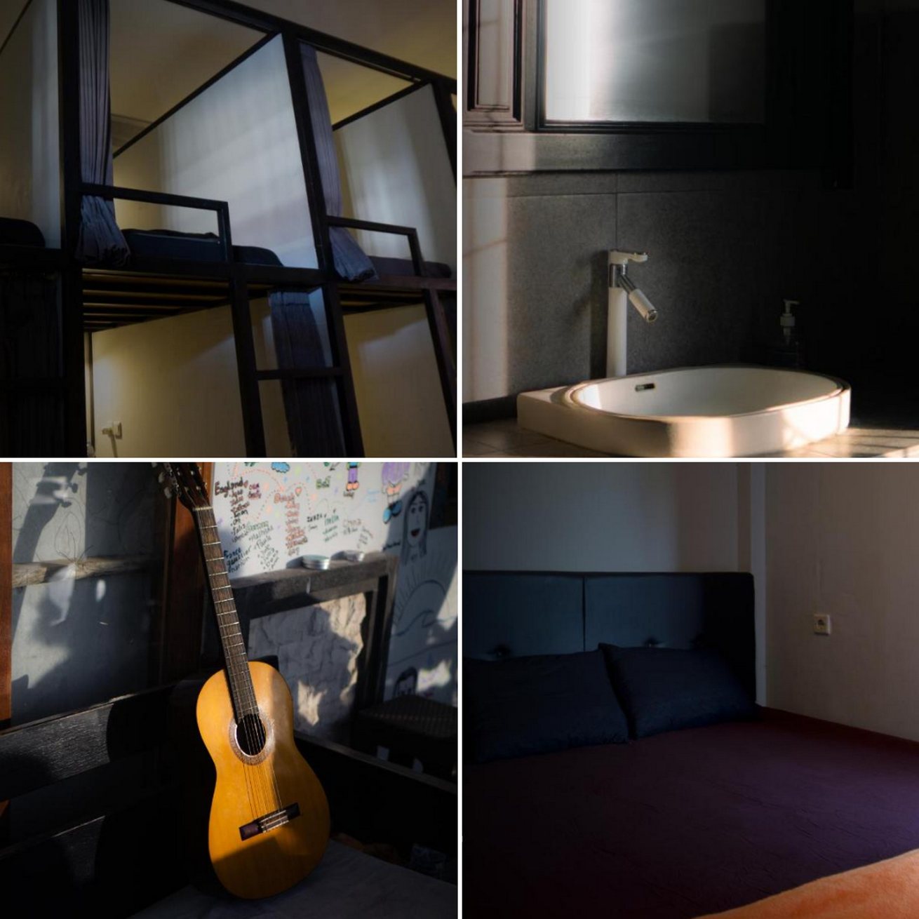 Sunshot Hostel collage of photos