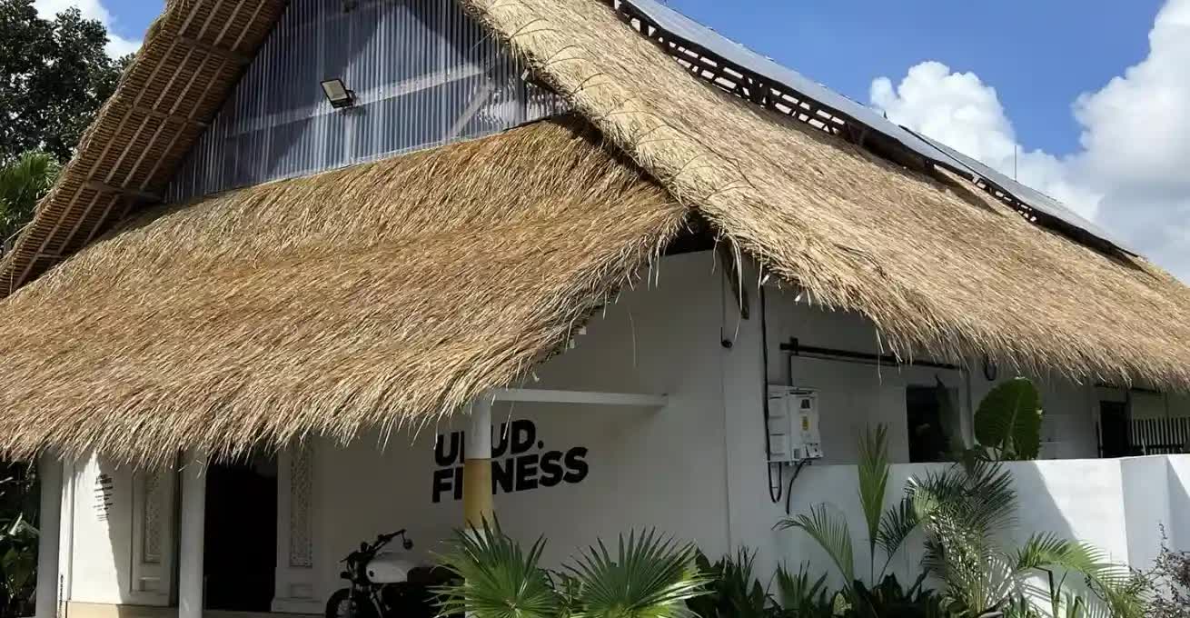 Ubud Fitness Center main entrance