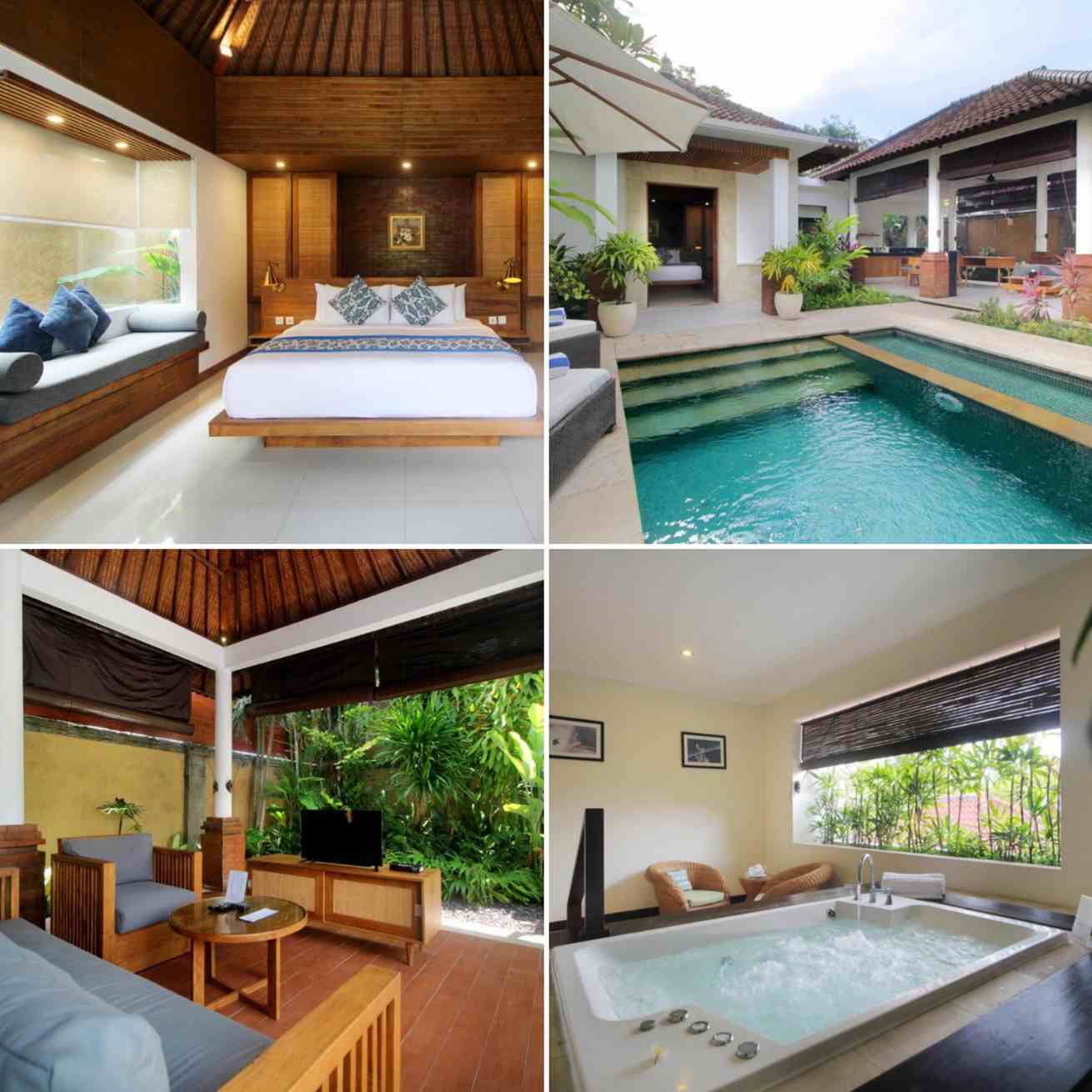 SAGARA Villas and Suites - photo collage of photos of this villa