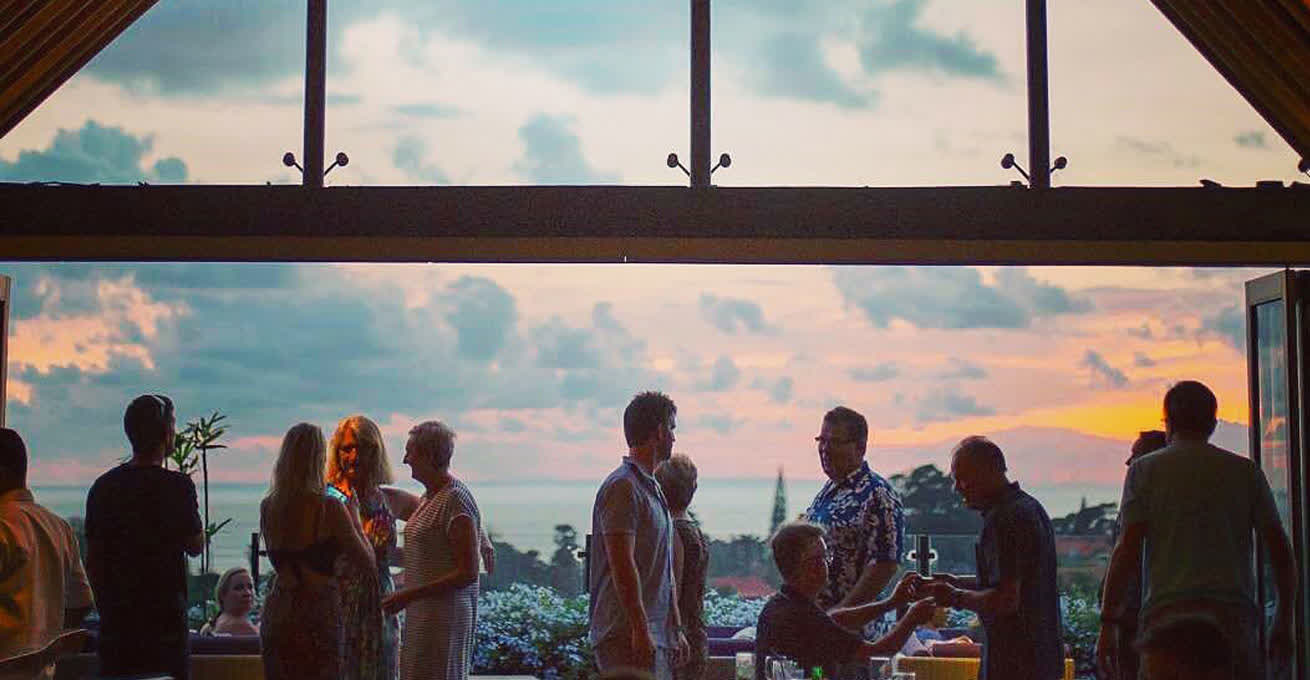 The visitors of Above Rooftop Lounge and Bar